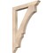 Ekena Millwork Balboa Traditional Smooth Bracket, Douglas Fir, 3 1/2"W x 32"D x 44"H BKT04X32X44BOA01SDF - alternate 1
